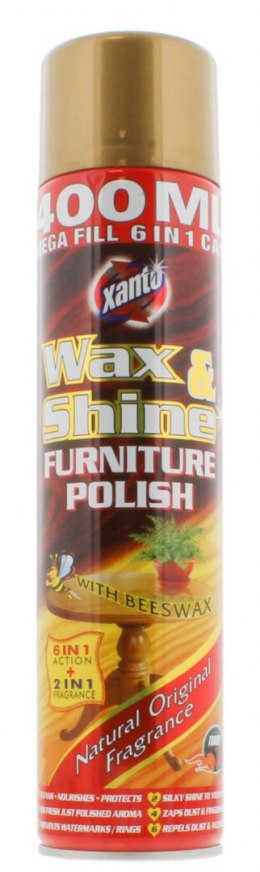 Xanto Wax& Shine Spray do Mebli 400 ml