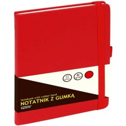 Notatnik Grand A5/80k kratka czerwony
