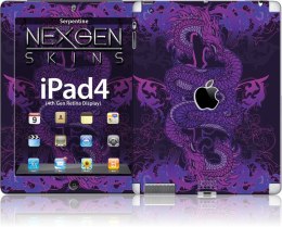 Nexgen Skins - Zestaw skórek na obudowę z efektem 3D iPad 2/3/4 (Serpentine 3D)