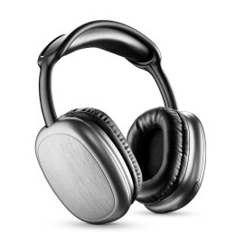 Music Sound MAXI2 - Bezprzewodowe słuchawki nauszne Bluetooth V5.0 (czarny)