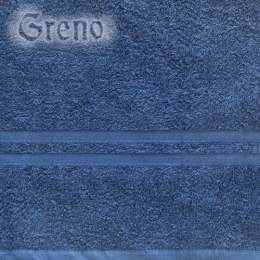 Ręcznik Junak 70x140 Granatowy Frotex Greno- najtańszy