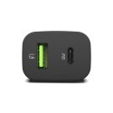 Green Cell - Ładowarka samochodowa USB-C Power Delivery + USB Quick Charge 3.0