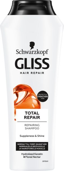 Gliss Total Repair Szampon do Włosów 250 ml