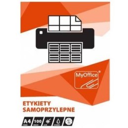 ETYKIETY A4 MyOFFICE 105 X 148 MM (100)