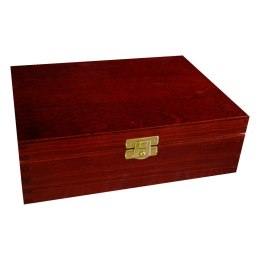 Drewniane Pudełko 21x16 mahoń