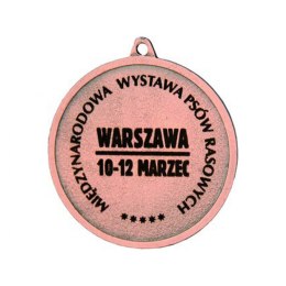 Medal Metalowy Z Grawerowaniem Laserem- Rmi