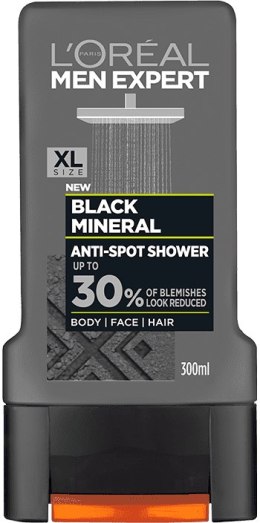 L'Oréal Men Expert Black Mineral Żel pod Prysznic 300 ml