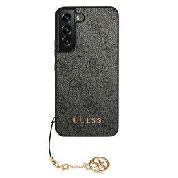 Guess 4G Charms Collection - Etui Samsung Galaxy S22 (szary)