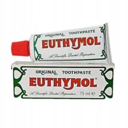 Euthymol Original Antybakteryjna Pasta do Zębów bez Fluoru 75 ml