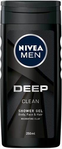 Nivea Men Deep Clean Żel pod Prysznic 250 ml