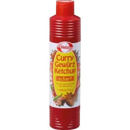 Hela Ketchup Curry Scharf 500 ml