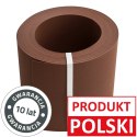 Taśma ogrodzeniowa 26mb Thermoplast® ORANGE SKIN 190mm BRĄZ