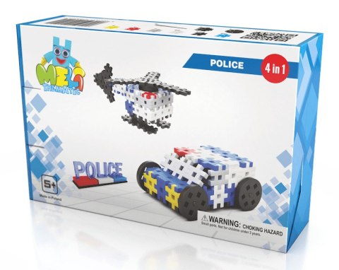 Klocki Meli Policja 4w1 117 el.