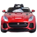 AUTO NA AKUMULATOR JAGUAR F TYPE, MIĘKKIE KOŁA, MIEKKIE SIEDZENIE, SUPER JAKOSĆ - LAKIER/QLS5388