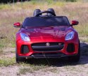 AUTO NA AKUMULATOR JAGUAR F TYPE, MIĘKKIE KOŁA, MIEKKIE SIEDZENIE, SUPER JAKOSĆ - LAKIER/QLS5388