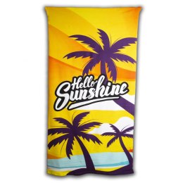 Ręcznik plażowy - palmy
