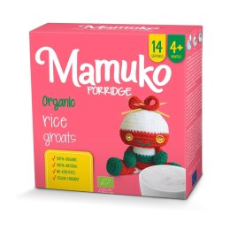 MAMUKO Organiczna kaszka ryżowa 4m+