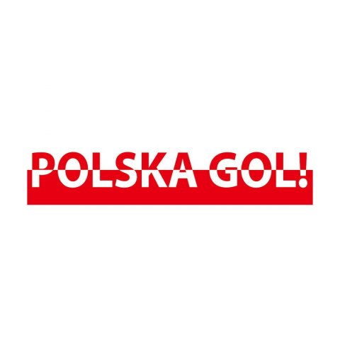 Naklejka 40X10Cm Polska