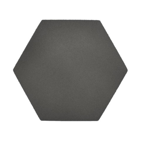 Panel ścienny 3d dekoracyjny piankowy WallMarket Heksagon stalowy grubość 4,5 cm