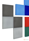 Panel ścienny 3d dekoracyjny piankowy WallMarket Kwadrat jasnoszary grubość 4,5 cm