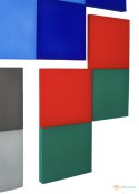Panel ścienny 3d dekoracyjny piankowy WallMarket Kwadrat szmaragdowy grubość 3,5 cm