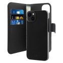 PURO Wallet Detachable - Etui 2w1 iPhone 14 / 13 (czarny)