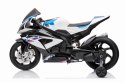 MOTOR NA AKUMULATOR ŚCIGACZ ORYGINALNE BMW HP4 RACE, KOŁA EVA, MIĘKKIE SIEDZENIE/JT5001