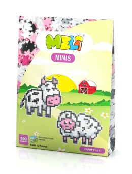 Klocki Meli Minis Farm 2w1 Krówka i Owieczka 500 el.