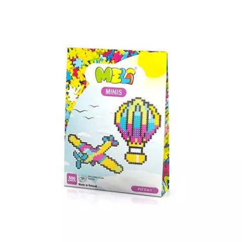 Klocki Meli Minis Fly 2w1 Samolot i Balon 500 el.