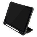 Tucano Educo Case - Pancerne etui do iPad 10.9" (2022) w/Magnet & Stand up z uchwytem Apple Pencil (Black)