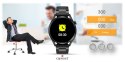 Smartwatch Giewont GW450-2 Czarny + Pasek Czarny Skórzany