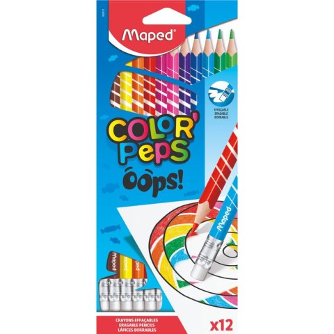 Kredki Maped Color&#039;Peps Oops! 12 kolorów