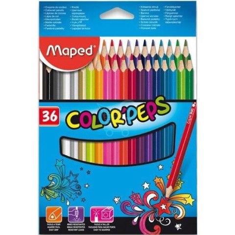 Kredki Maped Color&#039;Peps Star 36 kolorów