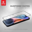 Crong Anti-Bacterial 3D Armour Glass - Szkło hartowane 9H na cały ekran iPhone 14 Pro + ramka instalacyjna