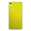 PURO Ultra Slim "0.3" Cover MFX - Zestaw etui + folia na ekran Sony Xperia Z5 (limonkowy)