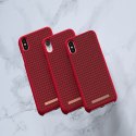 Nordic Elements Saeson Idun - Materiałowe etui iPhone Xs Max (Red)