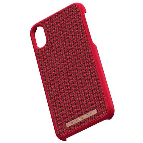 Nordic Elements Saeson Idun - Materiałowe etui iPhone Xs / X (Red)