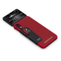 Nordic Elements Saeson Idun - Materiałowe etui iPhone Xs / X (Red)