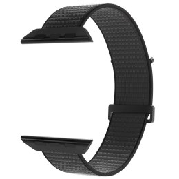 PURO Nylon Sport - Pasek do Apple Watch 42/44/45/49 mm (Czarny)