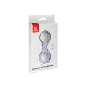 Crong Silicone Case with Key Ring - Brelok do Apple AirTag (fioletowy)