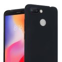 Crong Smooth Skin - Etui Xiaomi Redmi 6A (czarny)