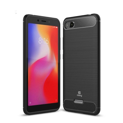 Crong Soft Armour Cover - Etui Xiaomi Redmi 6A (czarny)