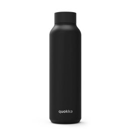 Quokka Solid - Butelka termiczna ze stali nierdzewnej 630 ml (Jet Black)