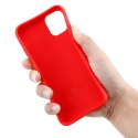 Crong Color Cover - Etui iPhone 11 Pro (czerwony)