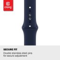 Crong Liquid - Pasek do Apple Watch 38/40 mm (czerwony)