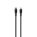 PURO ICON Soft Cable - Kabel USB-C do Lightning MFi 1.5 m (Black)