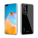 Crong Crystal Slim Cover - Etui Huawei P40 Pro (przezroczysty)