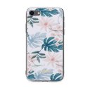 Crong Flower Case - Etui iPhone SE 2020 / 8 / 7 (wzór 01)