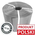 Taśma ogrodzeniowa 26mb Thermoplast® SMART 190mm SZARA