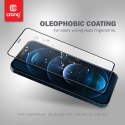 Crong Anti-Bacterial 3D Armour Glass - Szkło hartowane 9H na cały ekran iPhone 12 Pro Max + ramka instalacyjna